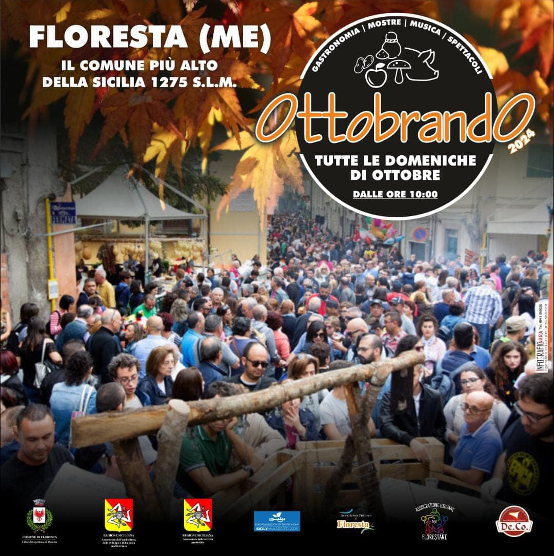 floresta  ottobrando 2024: domenica 20 ottobre c la sagra dei funghi